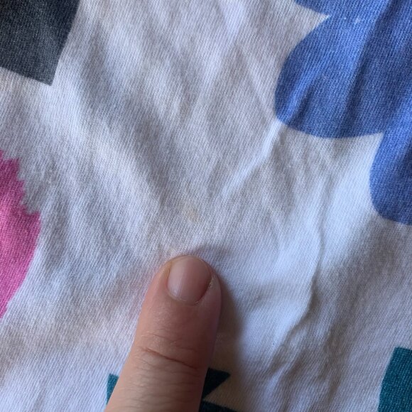 DOOPS Designs Australia Cotton Tshirt Dress S Handmade Ethical Artsy Print Whims - Picture 6 of 6